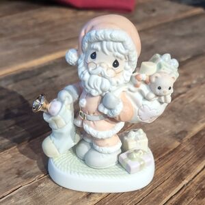Precious Moments 2003 Santa Claus Figurine with Gifts